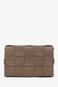 Bottega Veneta Brown Intrecciato Leather Cassette Crossbody Bag
