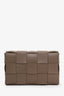 Bottega Veneta Brown Intrecciato Leather Cassette Crossbody Bag