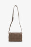 Bottega Veneta Brown Intrecciato Leather Cassette Crossbody Bag