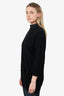 Brunello Cucinelli Black Cashmere Button Up Cardigan Size M