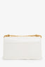 Christian Dior 2020 White Micro Cannage 30 Montaigne Chain Shoulder Bag