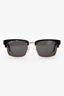 Cartier Black/Gold Browline Square C De Pilot Tinted Sunglasses