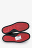 Christian Louboutin Black Leather Louis Junior Sneakers Size 37