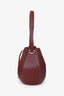 Must de Cartier Burgundy Leather Bucket Bag