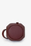 Must de Cartier Burgundy Leather Bucket Bag