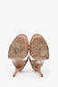 Saint Laurent Beige Patent Tribute Heels Size 37