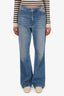 Paco Rabanne Blue Denim Flare Leg Jeans Size 40