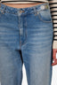 Paco Rabanne Blue Denim Flare Leg Jeans Size 40