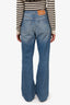 Paco Rabanne Blue Denim Flare Leg Jeans Size 40