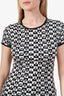Fendi Black/White Logo T-Shirt Size 42