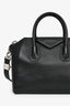 Givenchy Black Leather Small Antigona Bag with Strap