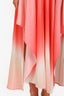Maje Coral Resia Cutout Ombre Maxi Dress Size 2