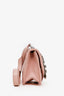 Miu Miu Pink Matelasse Leather Lady Jeweled Buckle Chain Shoulder Bag