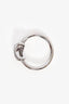 Chaumet 18K White Gold Diamonds 'Jeux de Liens' Ring Size 6