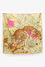 Salvatore Ferragamo Multicolour Silk Jungle Leopard Print Scarf