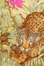 Salvatore Ferragamo Multicolour Silk Jungle Leopard Print Scarf