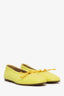 Maguire Yellow Leather Prato Sunflower Ballerina Size 35