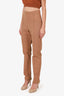 Max Mara Camel Straight Leg Pants Size 12