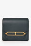 Hermès 2018 Dark Green Leather Roulis 18 Crossbody Bag