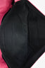 Balenciaga Pink Leather City Bag Fold Clutch