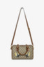 Gucci Limited Edition GG Supreme Butterfly Embroidered Boston Bag