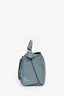 Loewe 2015 Blue Leather Large Puzzle Bag With Strap