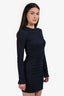 T By Alexander Wang Navy Cotton Mini Dress Size 0