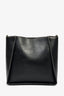 Stella McCartney Black Vegan Leather Logo Embellished Shoulder Bag