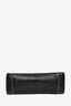 Stella McCartney Black Vegan Leather Logo Embellished Shoulder Bag