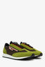Prada Green Suede D7R Sneakers Size 8 Mens
