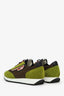 Prada Green Suede D7R Sneakers Size 8 Mens