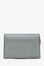 Christian Dior 2020 Grey Leather Saddle Wallet