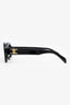 Celine Black Frame Triomphe Oval Sunglasses