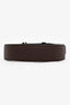 Hermès Brown Leather Reversible H Belt Size 85/110