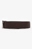 Hermès Brown Leather Reversible H Belt Size 85/110