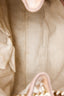 Gucci Beige Patent Leather Interlocking G Soho Medium Shoulder Bag