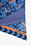 Hermès Blue Silk Maxi Twilly