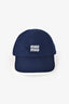 Miu Miu Navy/White Miu Miu Logo Cap Size M
