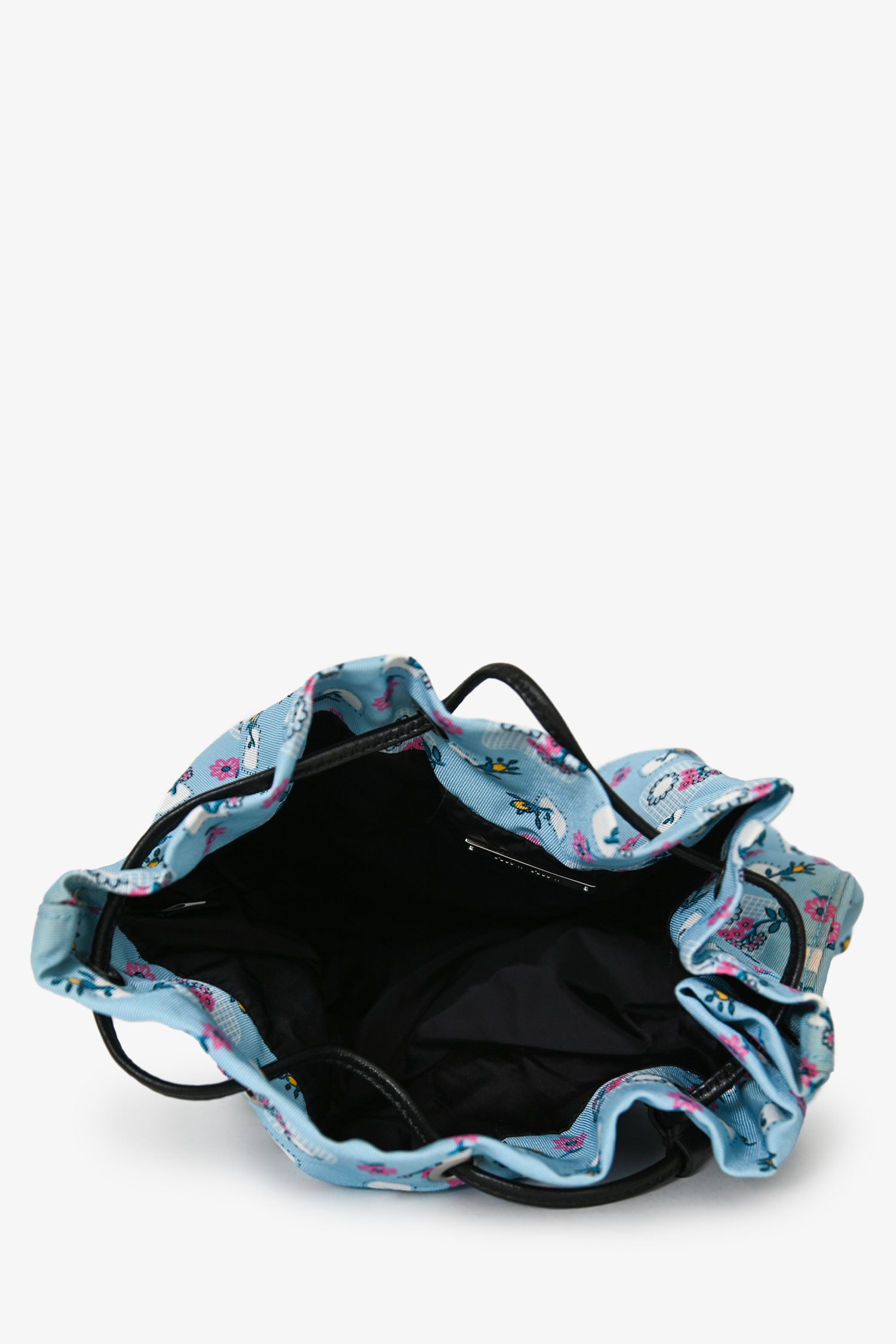 美品 MIU MIU ARCHIVE NYLON DESIGN POUCH Indigo/amaranth Gabardine Pouch | Miu Miu - Japan