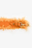 Miu Miu Yellow Faux Fur Bag Strap