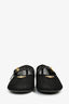 Prada Black Mesh Logo Ballerina Flats Size 39.5
