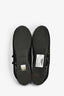 Prada Black Mesh Logo Ballerina Flats Size 39.5