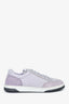 Pre-Loved Chanel™ Light Purple/Grey Mesh/Suede Sneakers Size 40