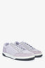 Pre-Loved Chanel™ Light Purple/Grey Mesh/Suede Sneakers Size 40