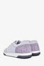 Pre-Loved Chanel™ Light Purple/Grey Mesh/Suede Sneakers Size 40