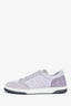 Pre-Loved Chanel™ Light Purple/Grey Mesh/Suede Sneakers Size 40