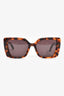 Christian Dior Tortoiseshell Square Frame 'DiorMidnight' Sunglasses