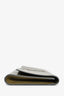 Saint Laurent Green Patent Leather 'Belle De Jour' Clutch