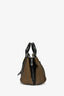 Chloe Brown/Black Leather 'Alice' Top Handle Bag