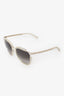 Chloe Clear Acrylic/Silver Tone Sunglasses